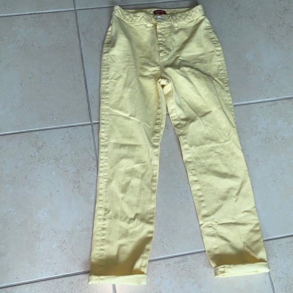 STAUD Blonde Two Tone jeans - Picture 3 of 5